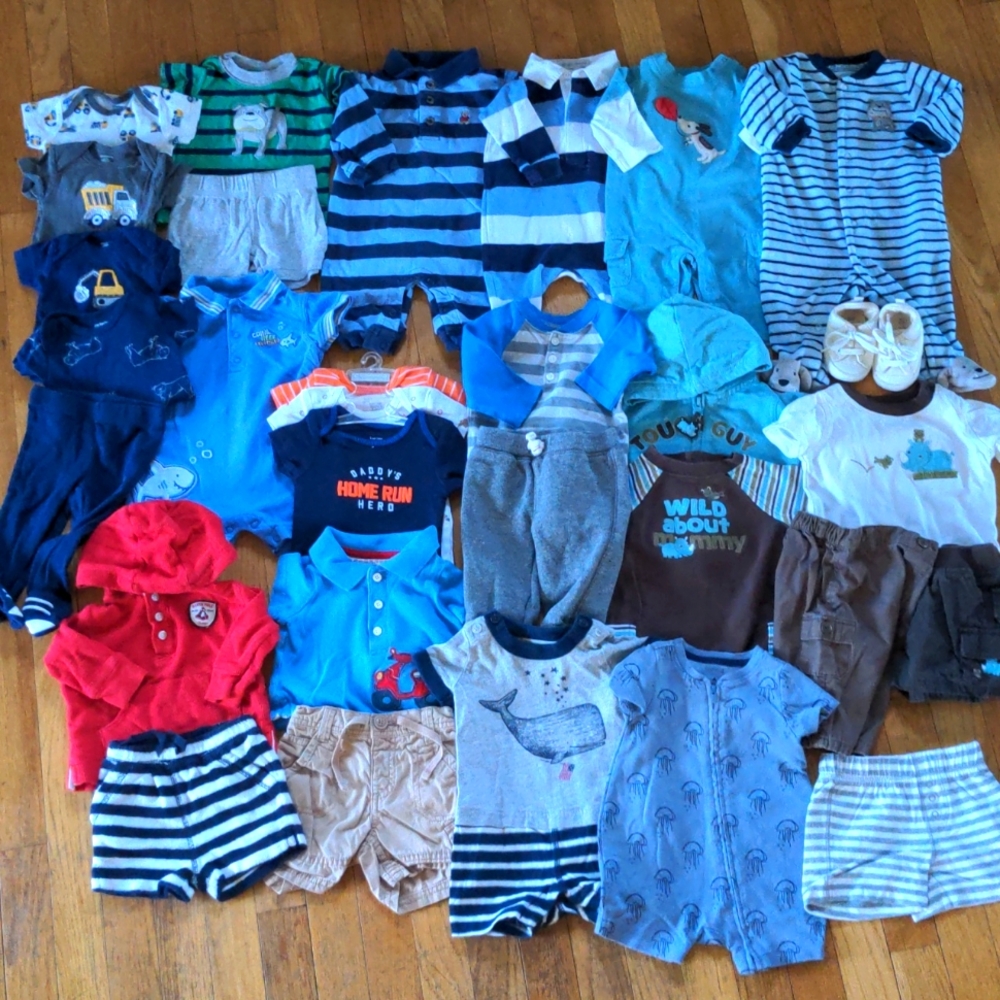 30 Piece Bundle Size 0-3 Months - Picture 1 of 10